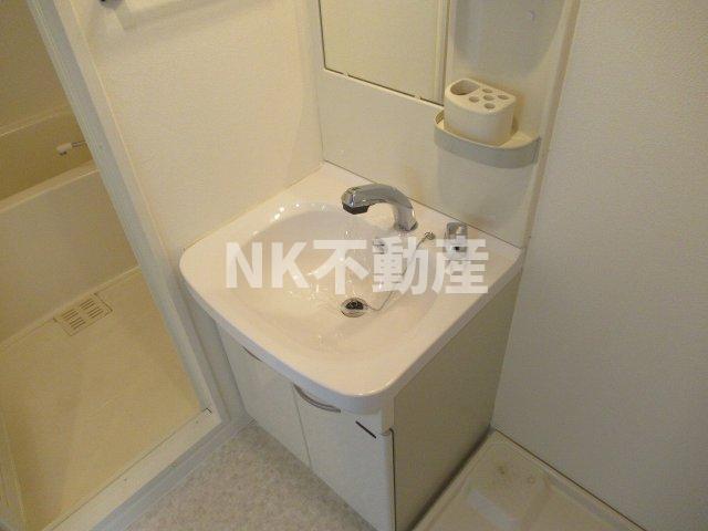 洗面設備　洗面所です