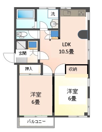 セリーヌIIの間取り