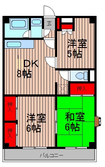 ガーデンハウス池田の間取り