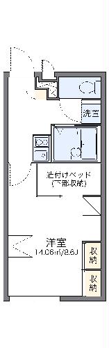 レオパレス新川の間取り