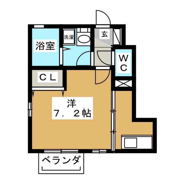 クロシェット津田沼の間取り