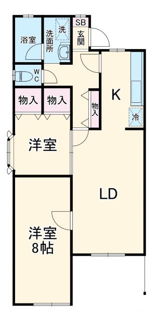 グレースＭｉｋｉの間取り