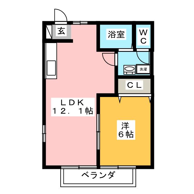 センターコート広見台の間取り