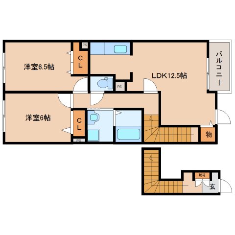 リバーフォレストの間取り