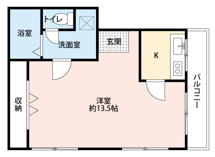 広島市西区三滝町のマンションの間取り