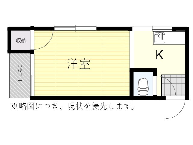 第1塩屋コーポの間取り