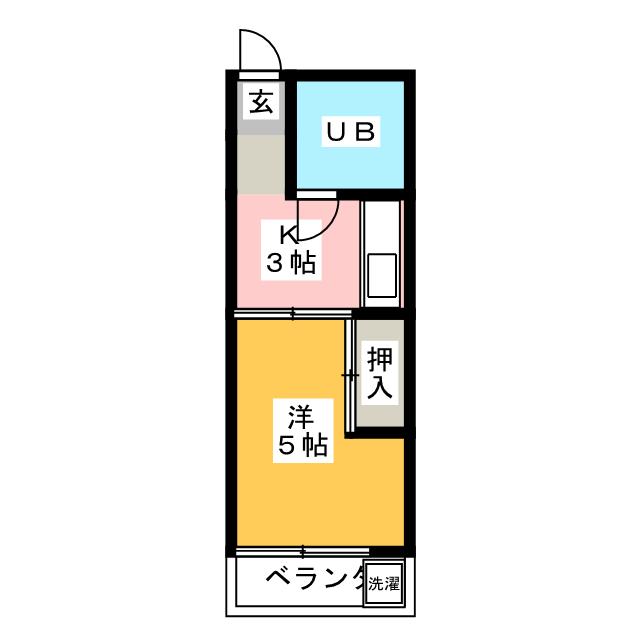 プラザ水の木の間取り