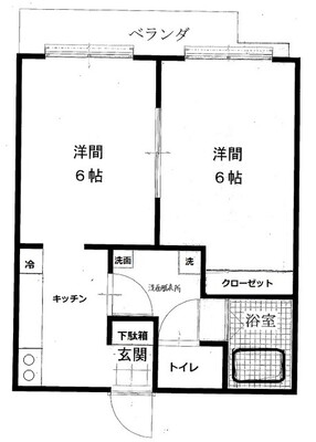 メゾン栗林の間取り