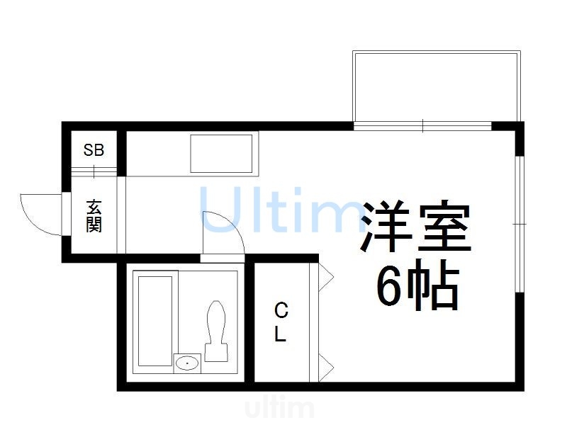 西田マンションの間取り