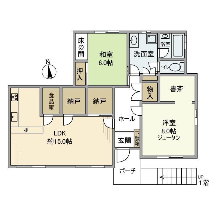 練馬区平和台のアパートの間取り