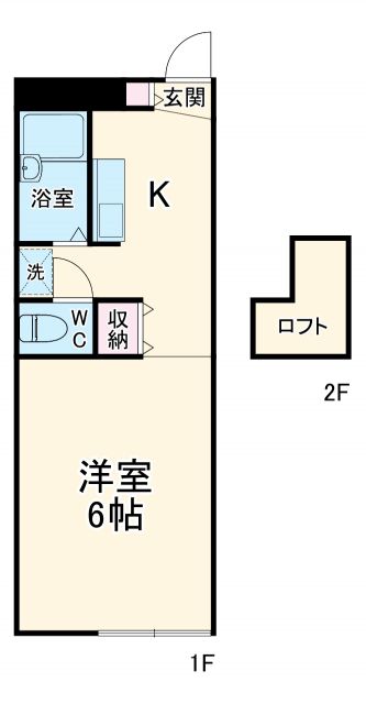 【西岡崎駅前アールの間取り】