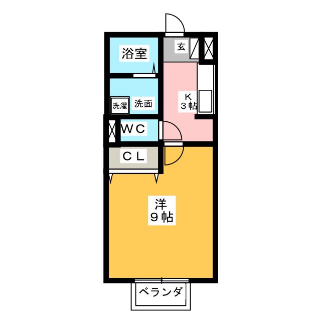 レーベン御殿場ヒルズ壱番館の間取り