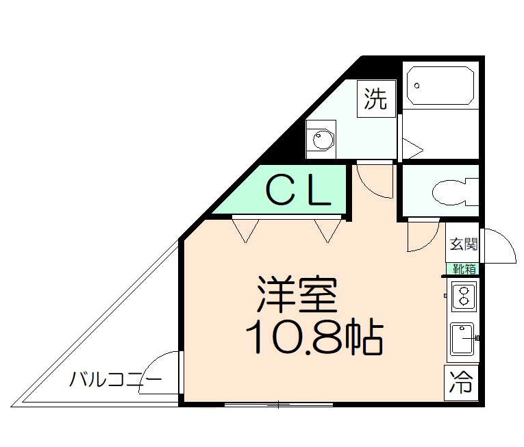 ＳＯＬＩＤ聖蹟桜ヶ丘弐番館の間取り