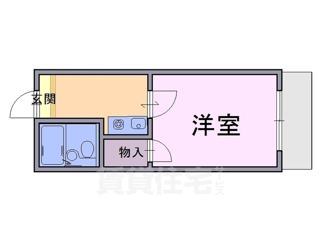 大和高田第15マンションの間取り