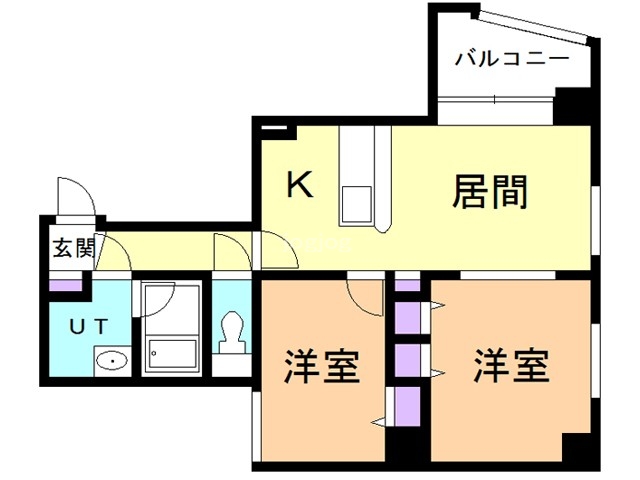 アイランドパレス１の間取り