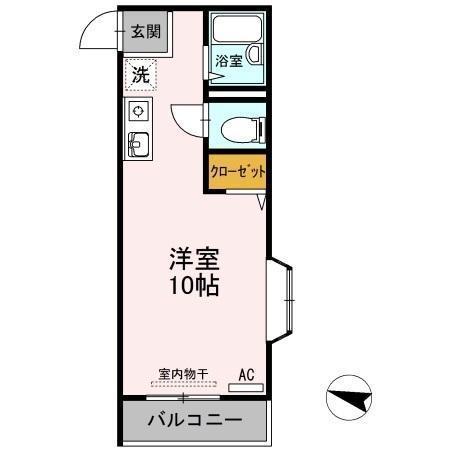 バウハウス弐番館の間取り