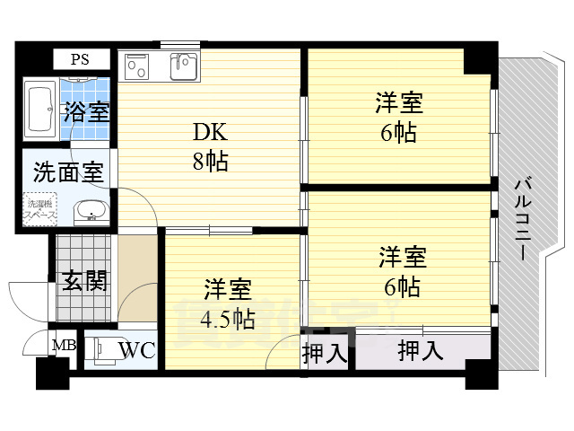 コープジャペンの間取り