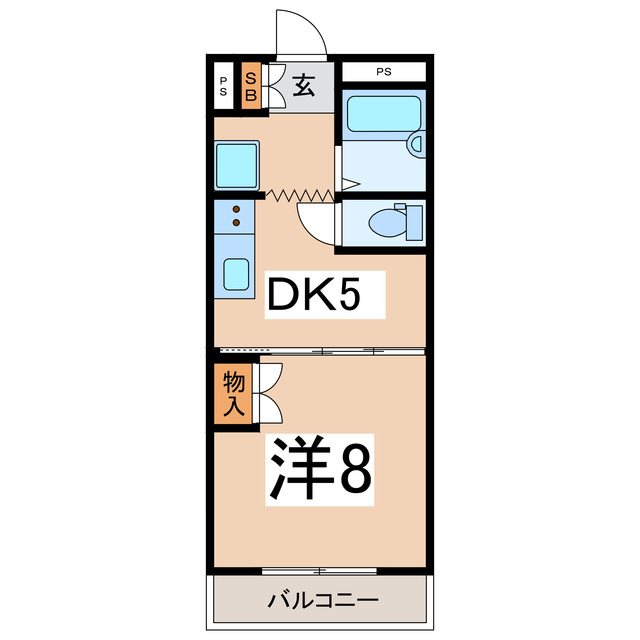 第2ガーデンハイツの間取り