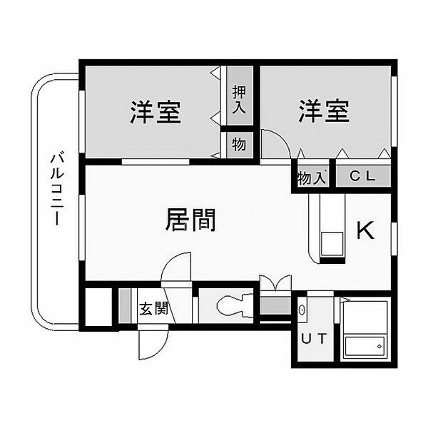 ランピード桂木の間取り