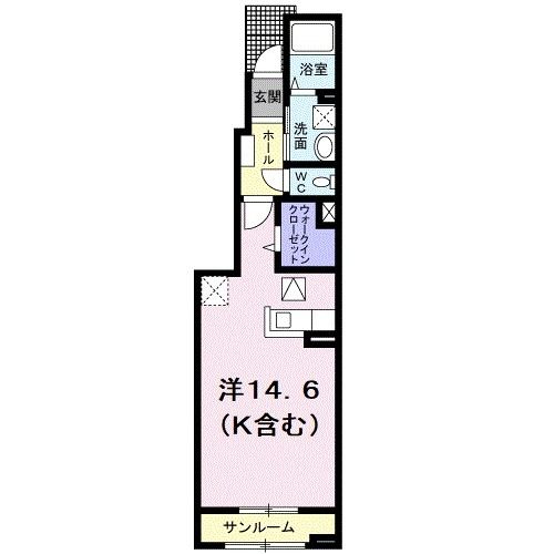 サンプロスパーIIの間取り