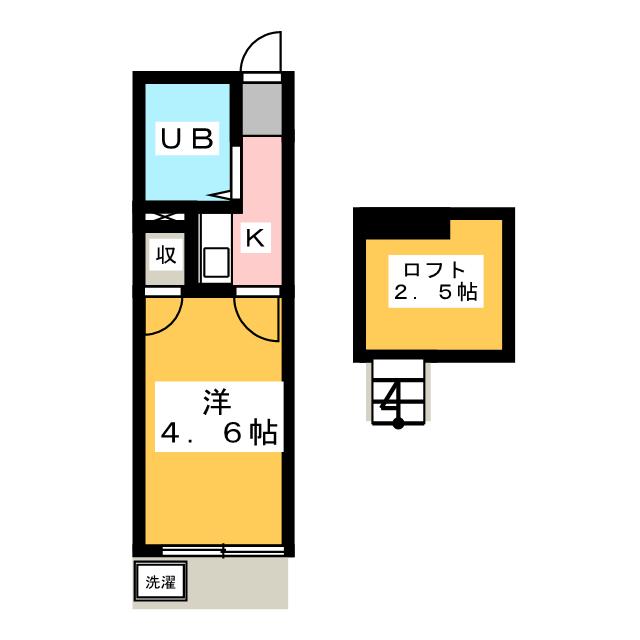 豊ハイツの間取り