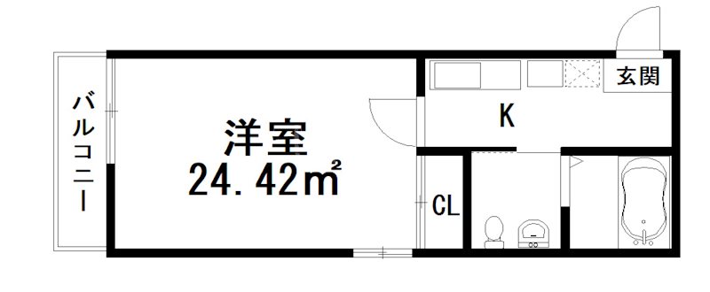 Kamo　River清水五条の間取り