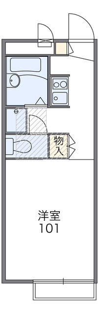 【レオパレスESTEDOS(12219)の間取り】