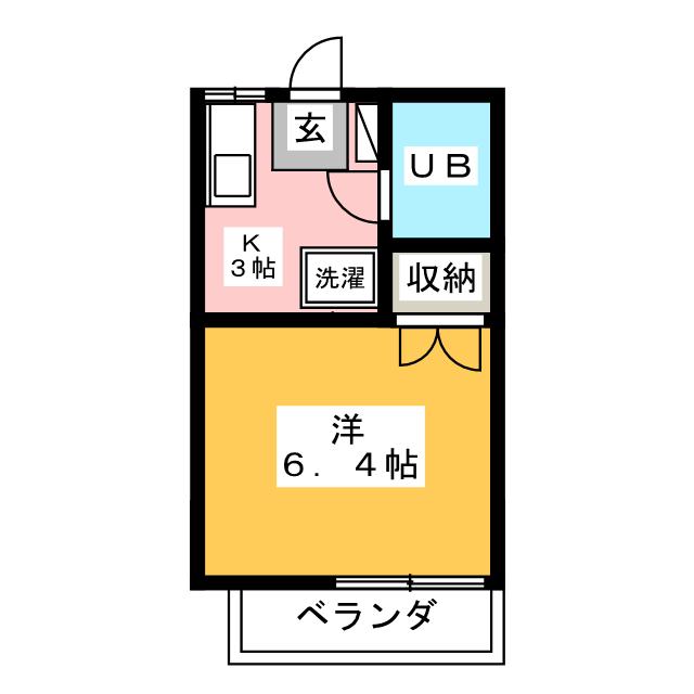 ハイツカンパーニュの間取り