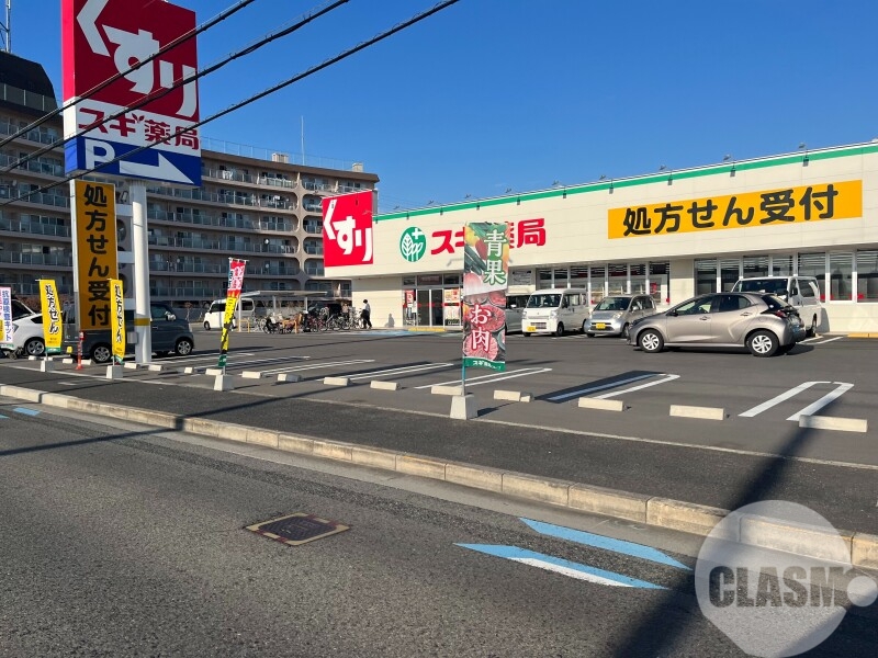 【堺市東区白鷺町のアパートのドラックストア】