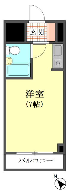 町田市忠生のマンションの間取り