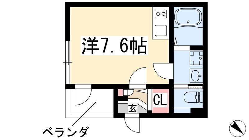 ハーモニーテラス城木町IIIの間取り