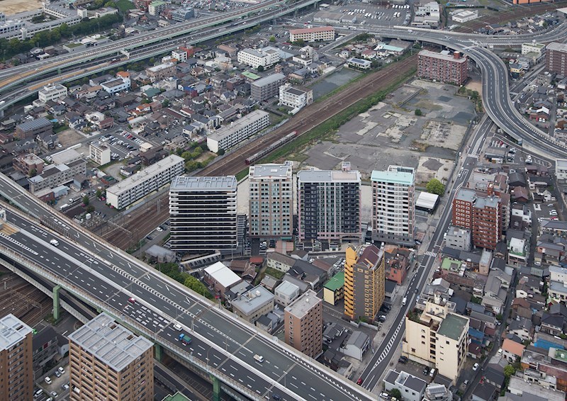 【北九州市小倉北区竪町のマンションのバルコニー】