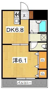 【ジュネス西湘の間取り】