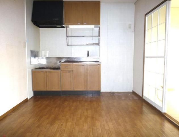 キッチン　ガスコンロ設置可