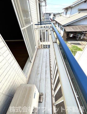 バルコニー　南東向き