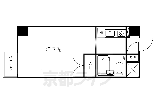 山科ＳＱＵＡＲＥの間取り