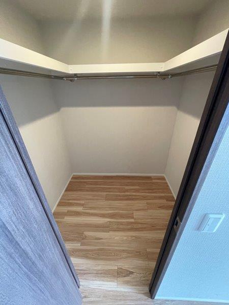 収納　ウォークインクローゼット