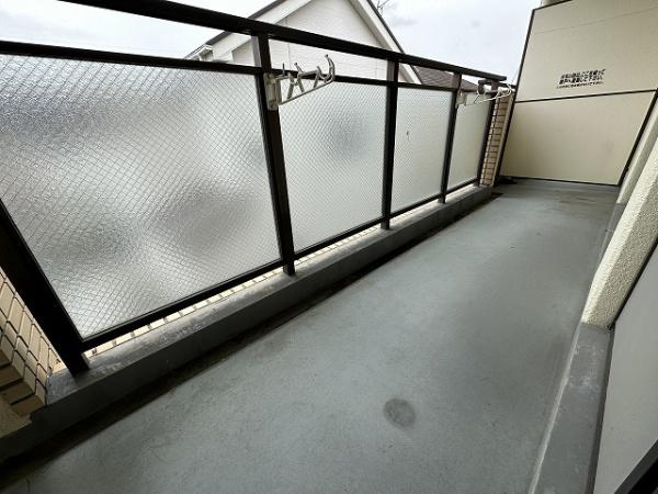 バルコニー　日当たり良好！