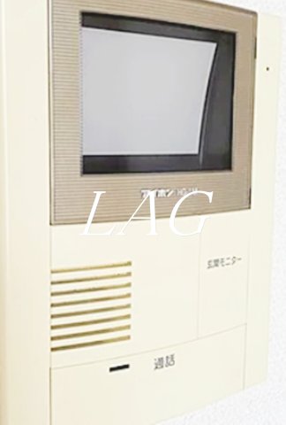 セキュリティ　モニター付きインターフォンです。
