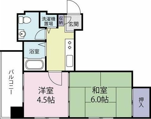 パール・デュー木町の間取り