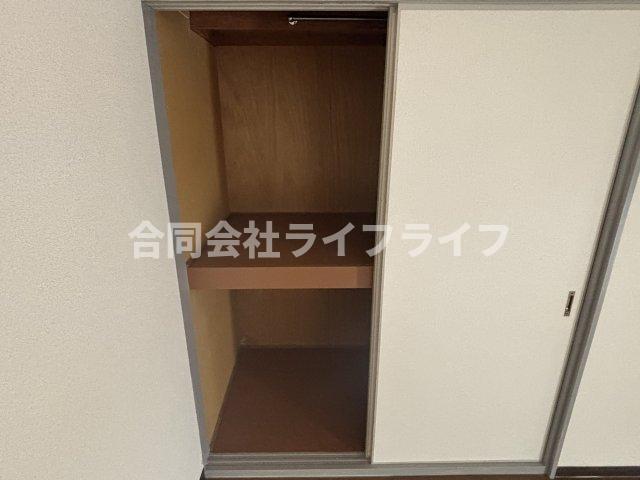 収納　収納のためのスペースです