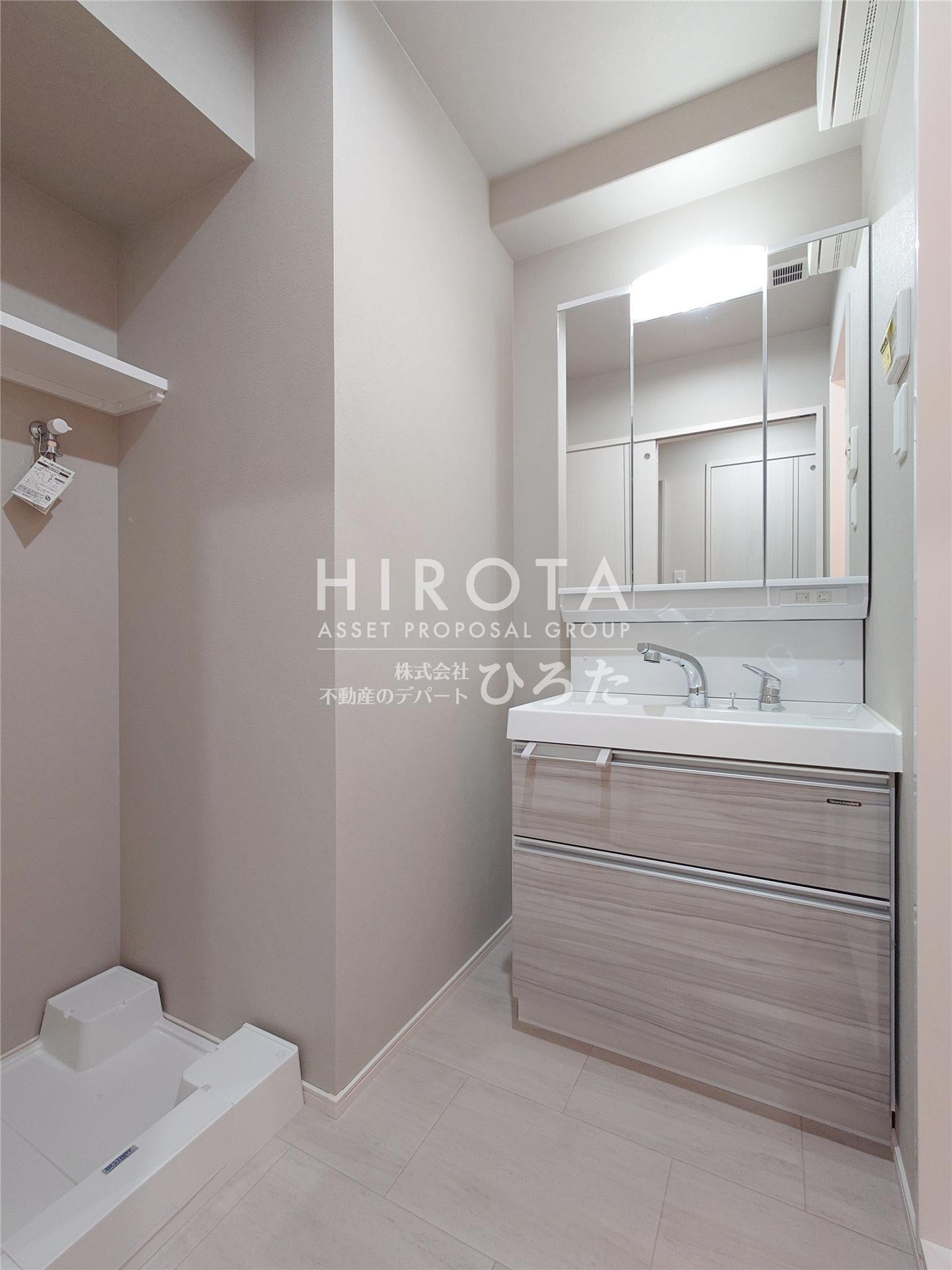 洗面設備　同仕様写真になります。