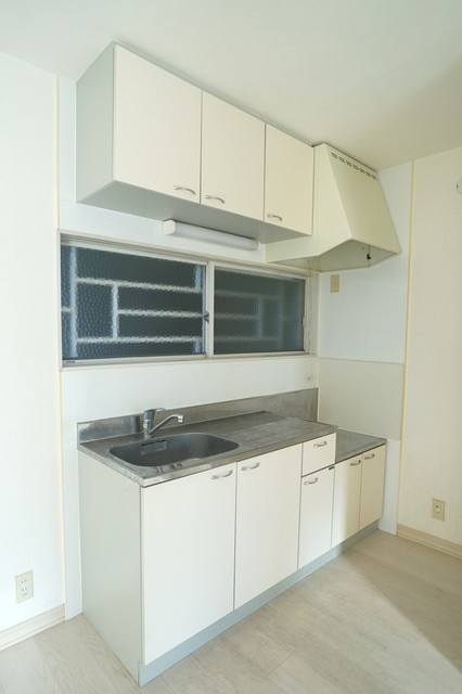 キッチン　ガスコンロ対応のキッチン