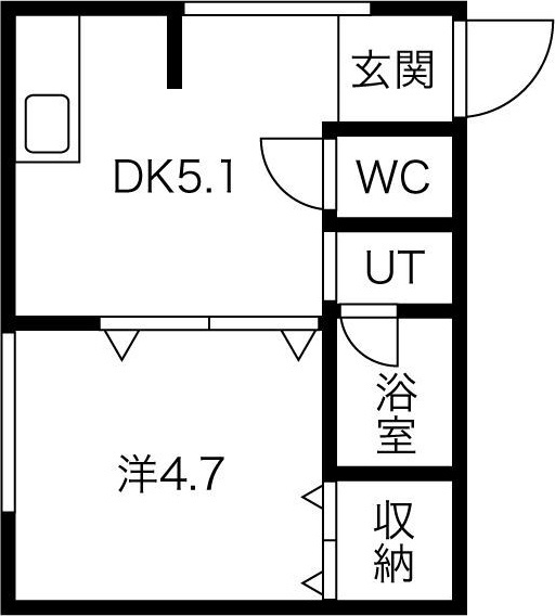ブリスコートの間取り