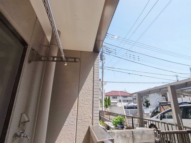 眺望　♪道路側は空がよく見えますね♪