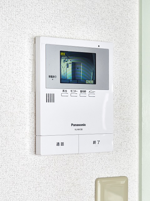 セキュリティ　カラーモニター付インターホン