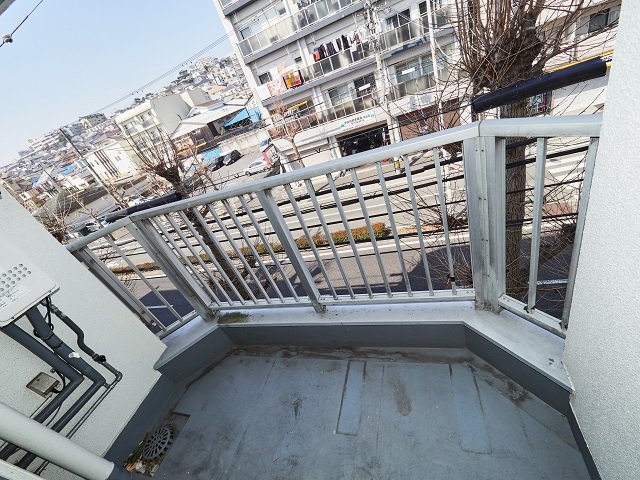 バルコニー　西面リビングバルコニー