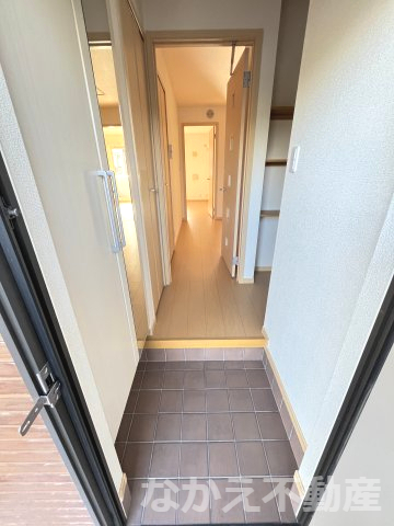 玄関　ゆったりとした玄関です