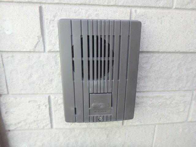 セキュリティ　インターホンです