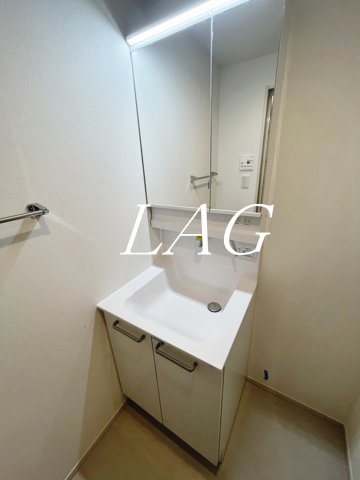 洗面設備　洗面台です。